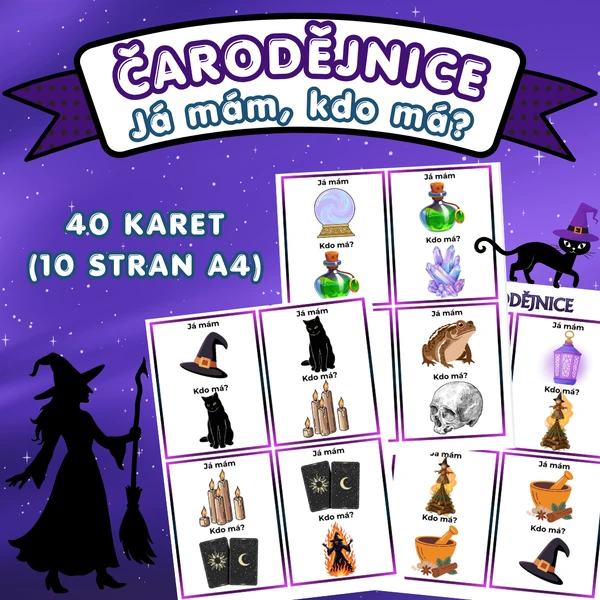 ČARODĚJNICE - Já mám, kdo má?