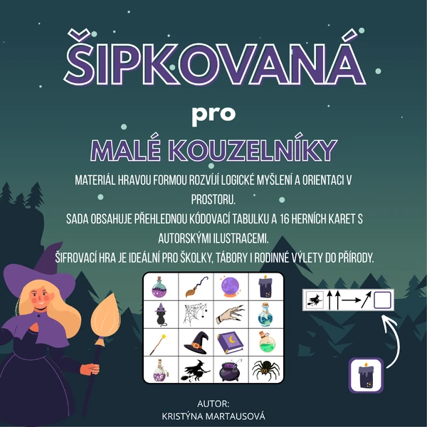 Šipkovaná pro malé kouzelníky - Zábava, která procvičí hlavičky! 🔮