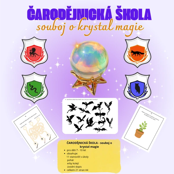 ČARODĚJNICKÁ ŠKOLA - SOUBOJ O KRYSTAL MAGIE
