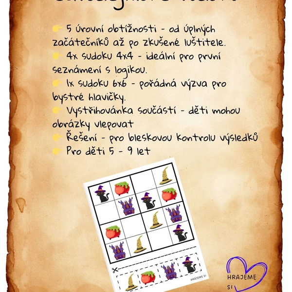Čarodějnické sudoku