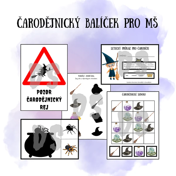 Čarodějnický balíček pro MŠ