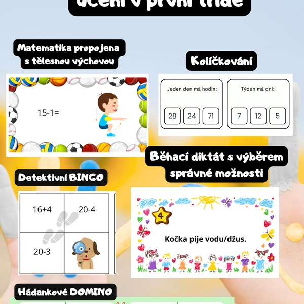 Týden netradičního učení v první třídě