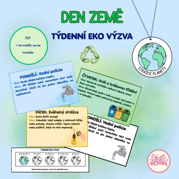 Den Země - týdenní EKO výzva