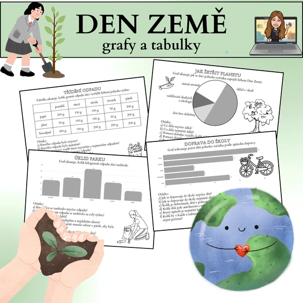 Den Země - grafy a tabulky