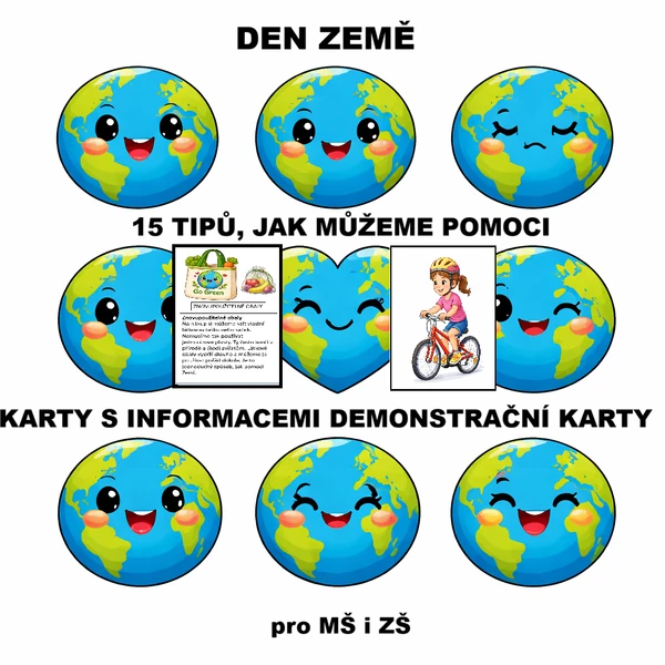 Den Země - 15 tipů, jak můžeme pomoci