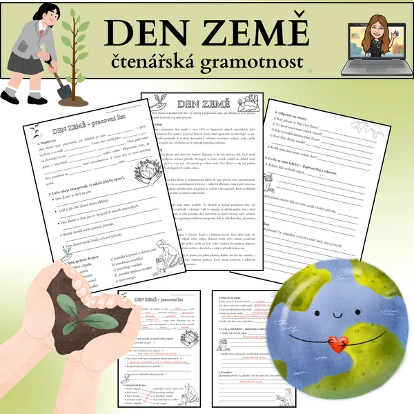 Den Země - čtenářská gramotnost