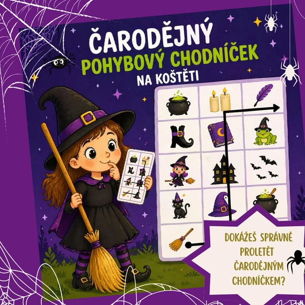 ČARODĚJNÝ POHYBOVÝ CHODNÍČEK
