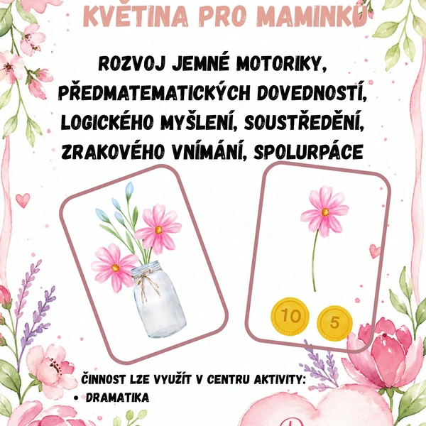 Dramatika - květina pro maminku 