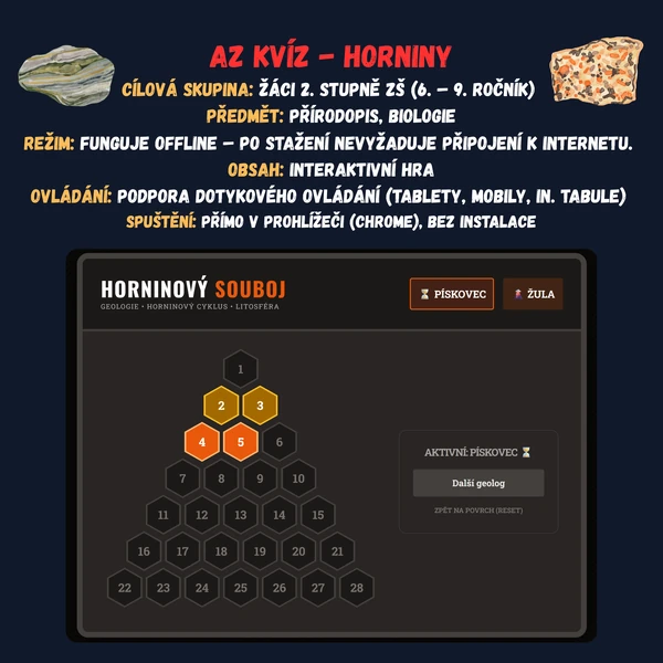 AZ kvíz - Horniny