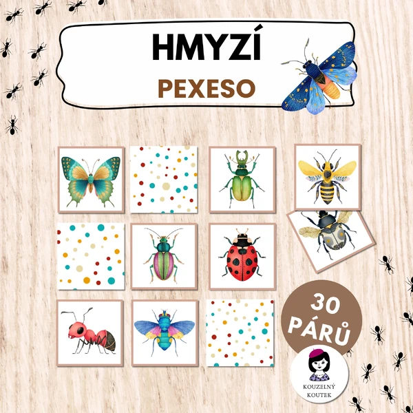 Hmyzí pexeso | Hmyz | Entomologie | Brouci