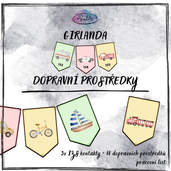 Girlanda - Dopravní prostředky