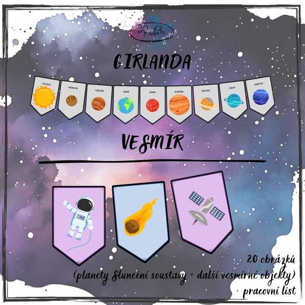 Girlanda - Vesmír