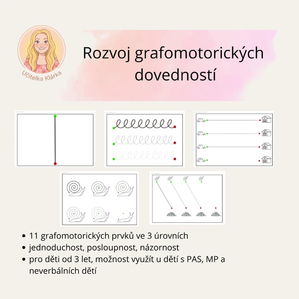 Rozvoj grafomotorických dovedností