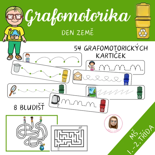 DEN ZEMĚ - grafomotorika