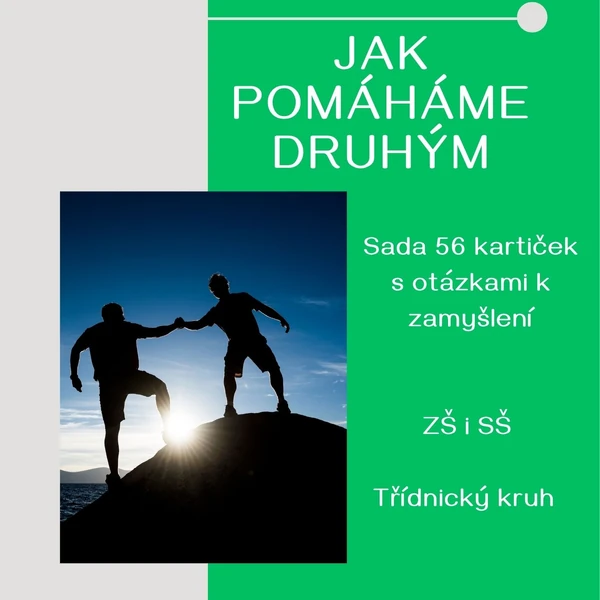 Jak pomáháme druhým - sada 56 kartiček 