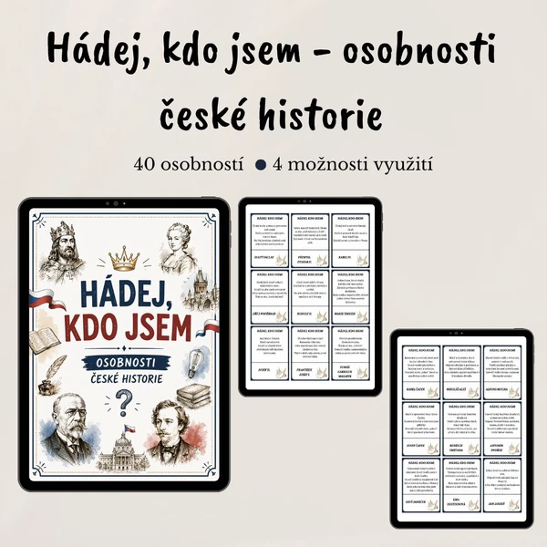 Hádej, kdo jsem - osobnosti české historie