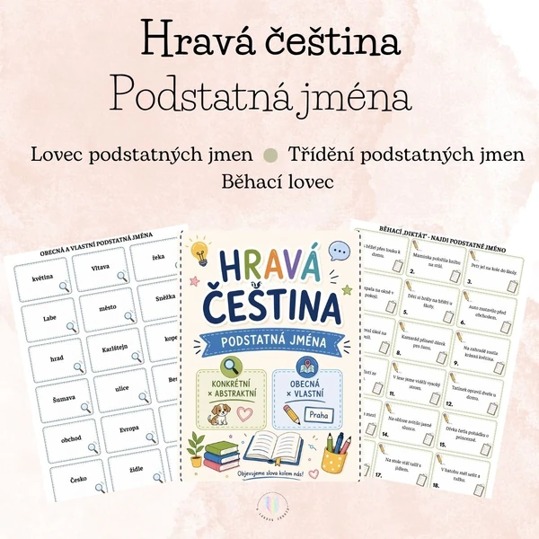 Hravá čeština - podstatná jména