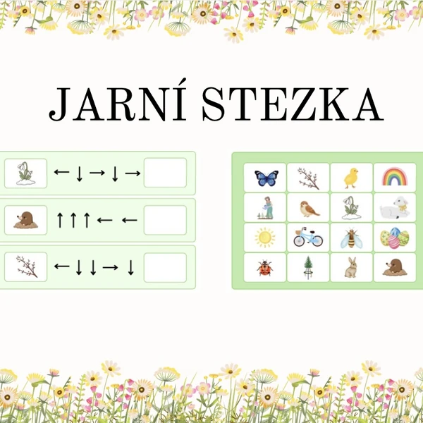 JARNÍ STEZKA rozvoj prostorové orientace