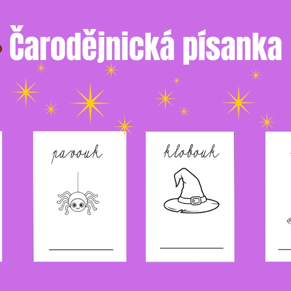 Čarodějnice - psaní
