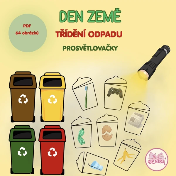 Třídění odpadu - Den Země