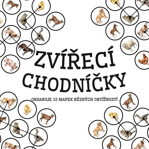 ZVÍŘÁTKA NA FARMĚ – CHODNÍČKY