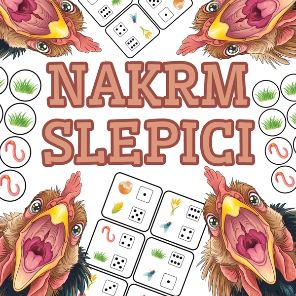 Nakrm slepici - počítání do 6
