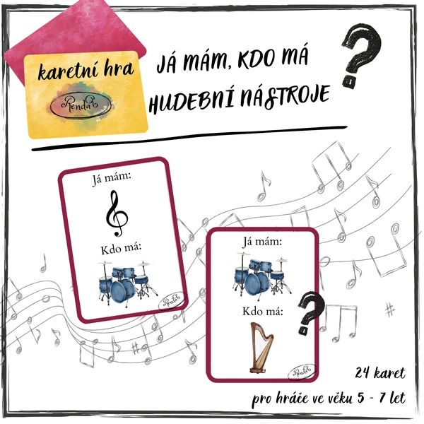 Já mám, kdo má - hudební nástroje