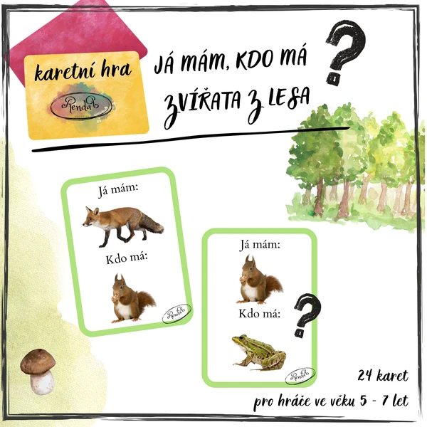 Já mám, kdo má - Lesní zvířata