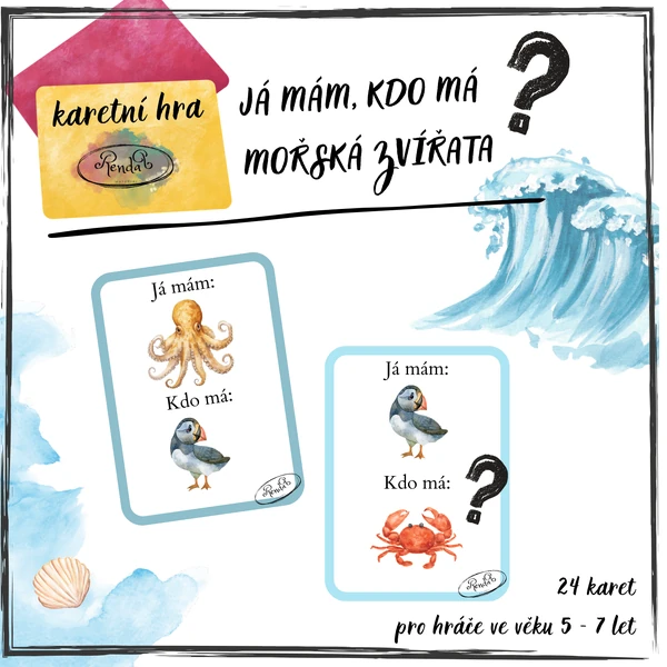 Já mám, kdo má - Mořská zvířata