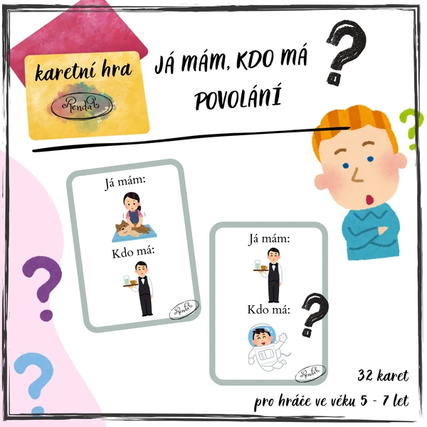 Já mám, kdo má - Povolání