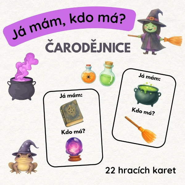 Já mám, kdo má? ČARODĚJNICE
