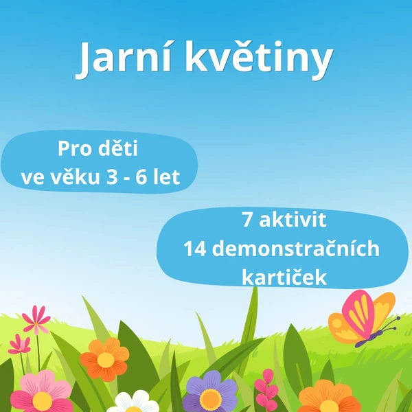 Jarní květiny - soubor aktivit