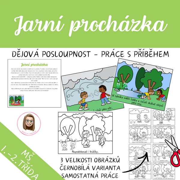 DĚJOVÁ POSLOUPNOST - Jarní procházka