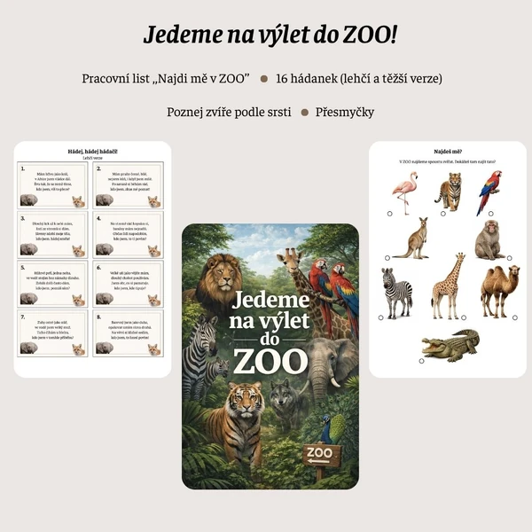 Jedeme na výlet do ZOO!