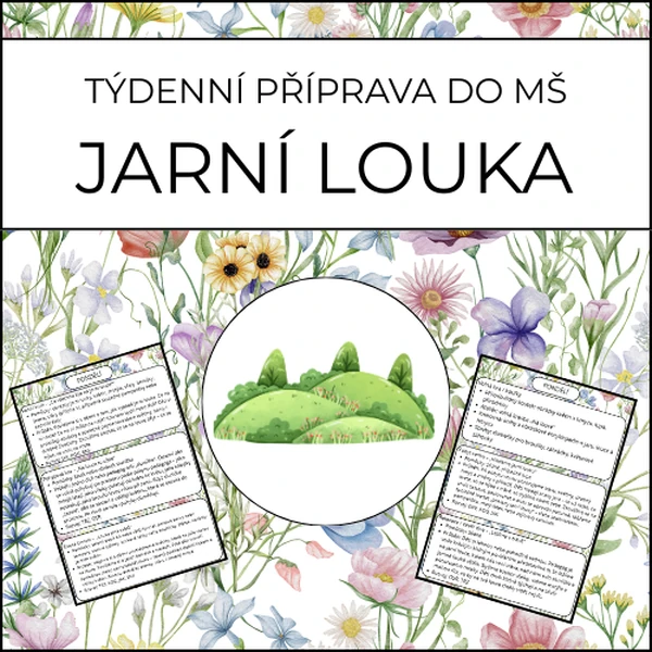 Jarní louka - týdenní příprava do MŠ
