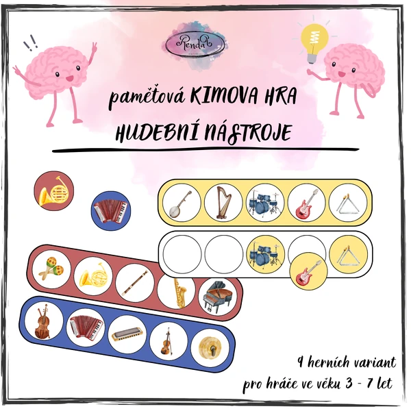 Kimova hra - hudební nástroje
