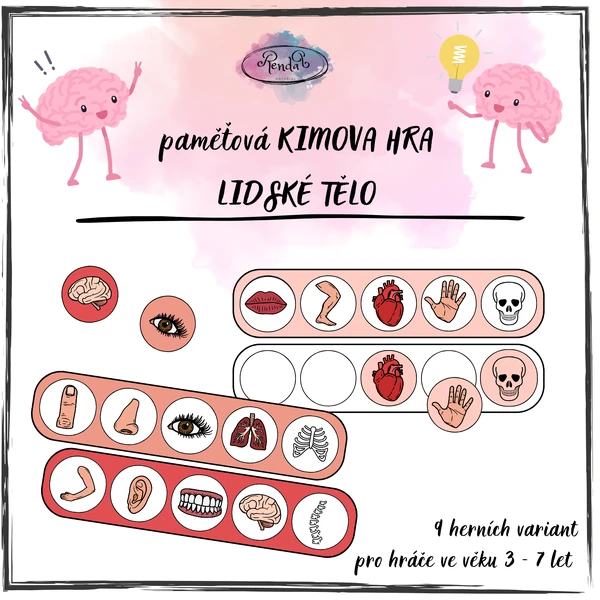 Kimova hra - Lidské tělo