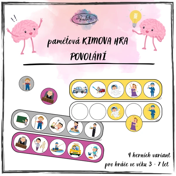 Kimova hra - Povolání