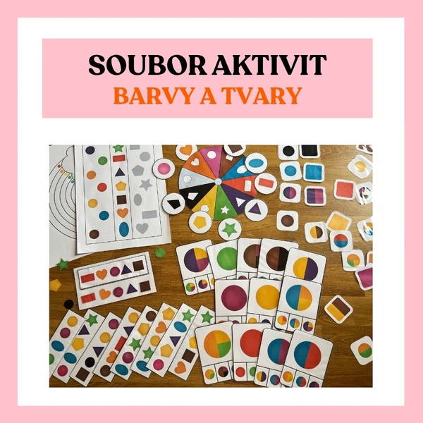 Soubor aktivit: Barvy a tvary