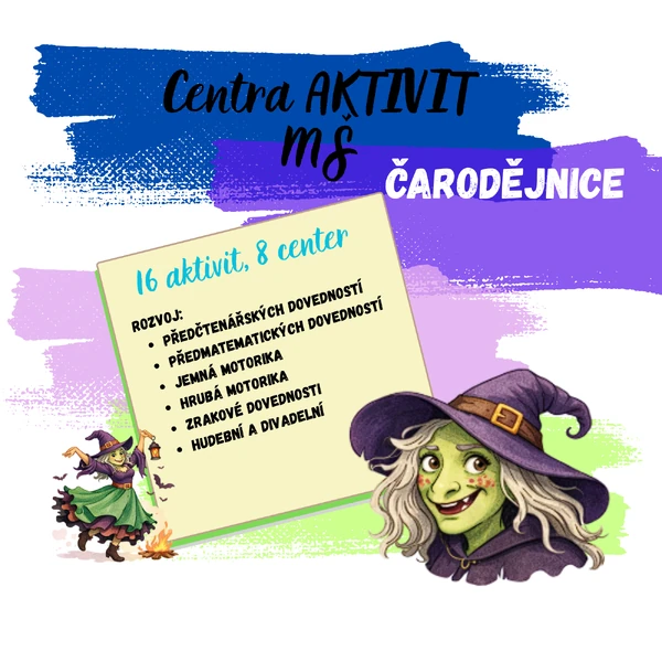 Centra aktivit - Čarodějnice