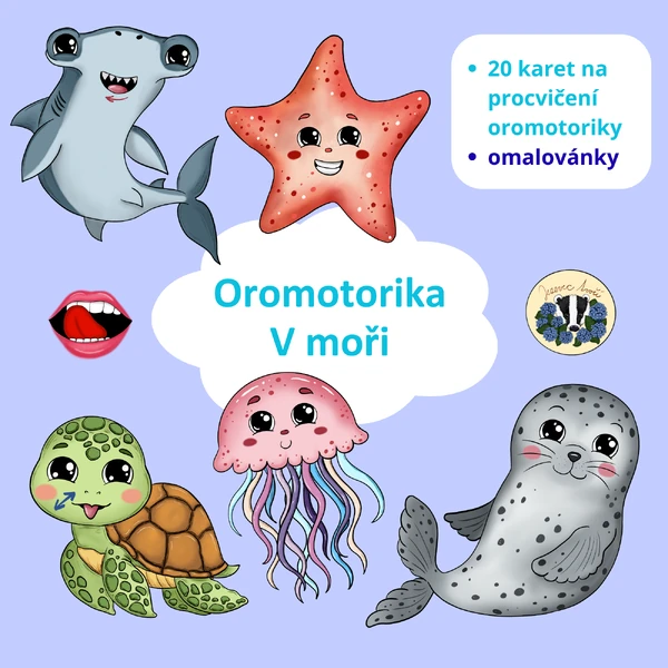 Oromotorika - v moři 