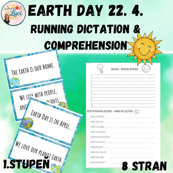Earth Day – Running Dictation & Questions