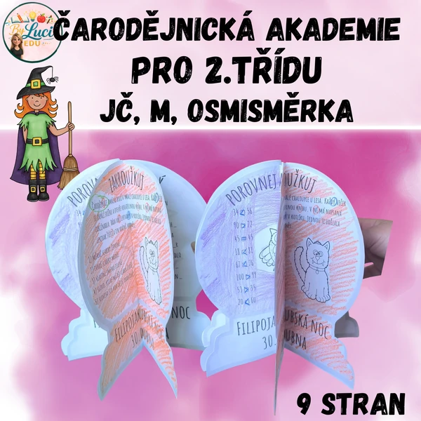 Čarodějnická akademie pro 2. třídu - aktivity k filipojakubské noci