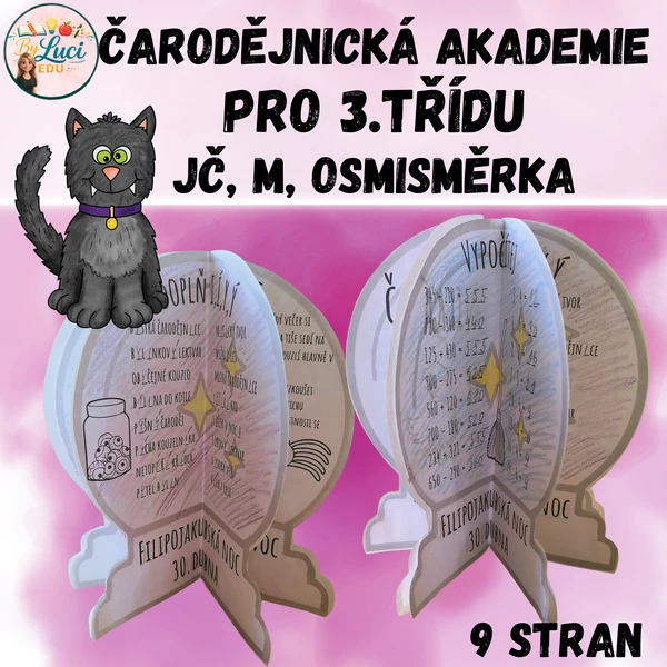 Čarodějnická akademie pro 3. třídu - aktivity k filipojakubské noci