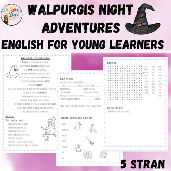 Walpurgis night - filipojakubská noc do hodin AJ