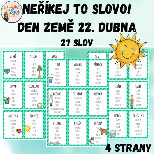 Neříkej to slovo! Den Země 22. dubna