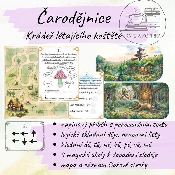 Čarodějnice - Krádež létajícího koštěte