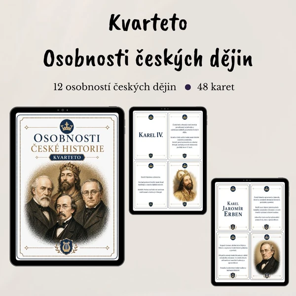 Osobnosti českých dějin - kvarteto