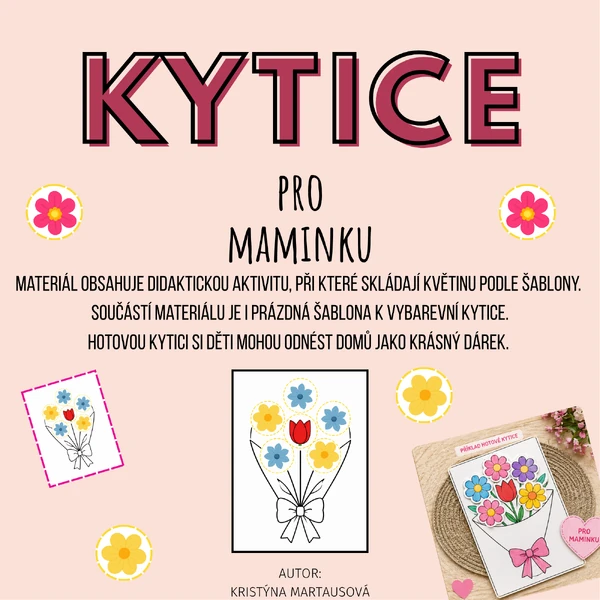Kytice pro maminku - Originální aktivity ke Dni maminek