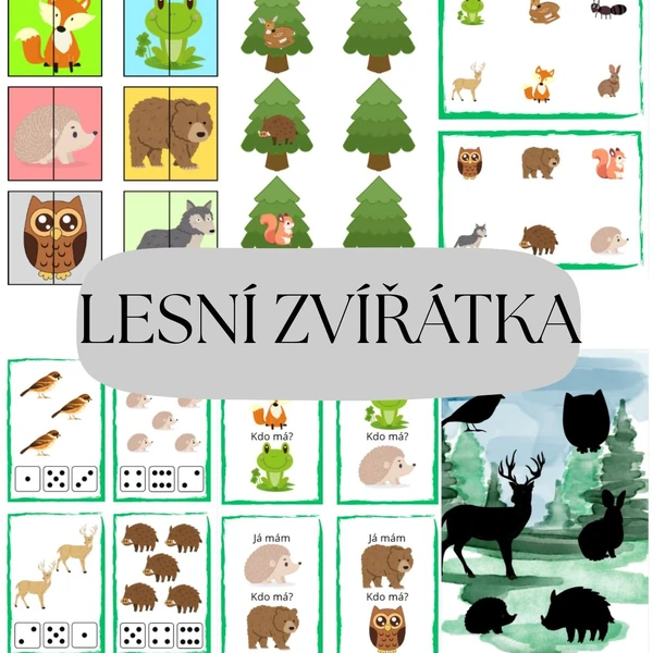 Lesní zvířátka